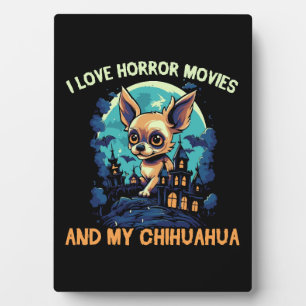 Chihuahua Halloween Puppy Trick Or Treat Dog Lover Plaque