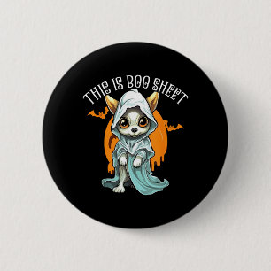 Chihuahua Halloween Puppy Trick Or Treat Spooky 6 Cm Round Badge