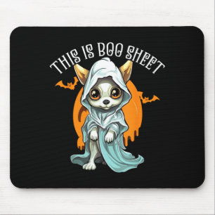 Chihuahua Halloween Puppy Trick Or Treat Spooky Mouse Mat