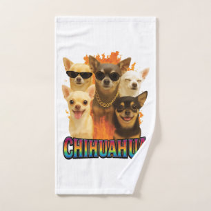 Chihuahua  hand towel