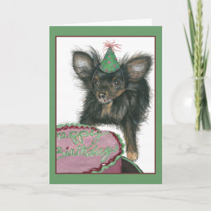 Chihuahua Happy Birthday Card