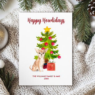Chihuahua Happy Howlidays Card