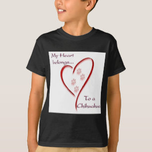 Chihuahua Heart Belongs T-Shirt