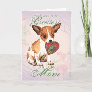 Chihuahua Heart Mum Card