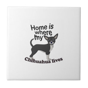 Chihuahua Home Tile