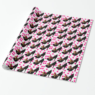 CHIHUAHUA IN SHOE WRAPPING PAPER