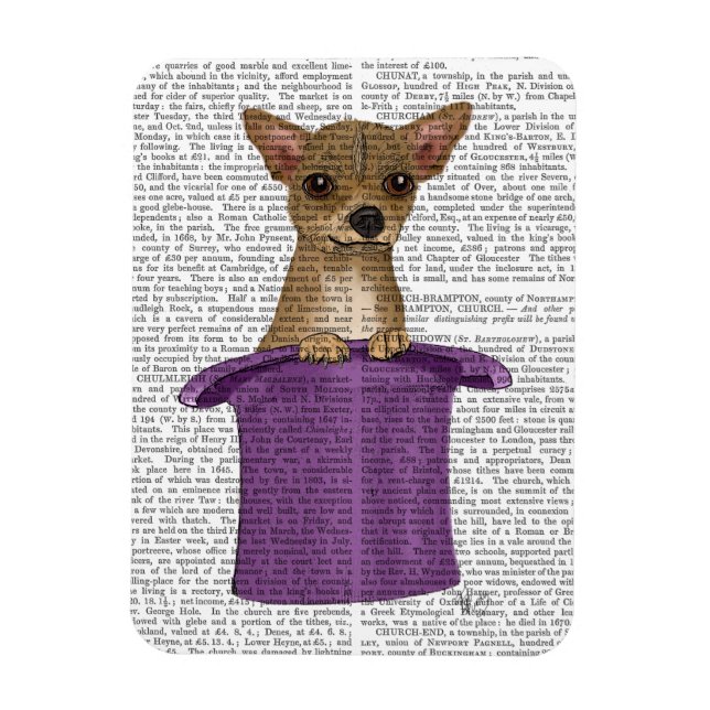 Chihuahua in Top Hat Magnet (Vertical)
