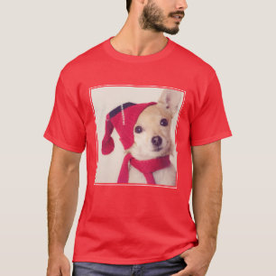Chihuahua In Winter Cap T-Shirt