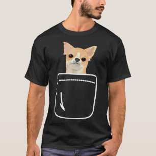 Chihuahua In Your Front Pocket Puppy T-Shirt