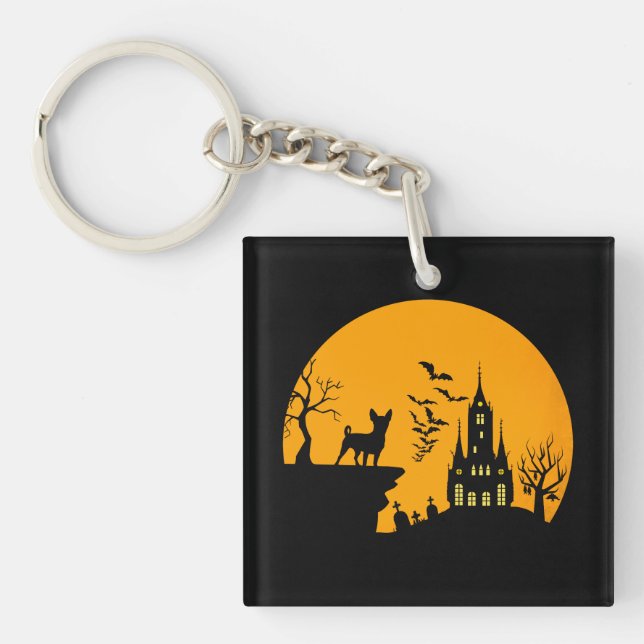 Chihuahua          key ring (Front)