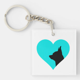Chihuahua key ring