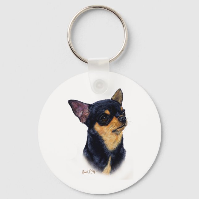 Chihuahua Key Ring (Front)