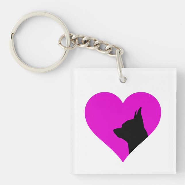 Chihuahua    key ring (Front)