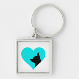 Chihuahua key ring