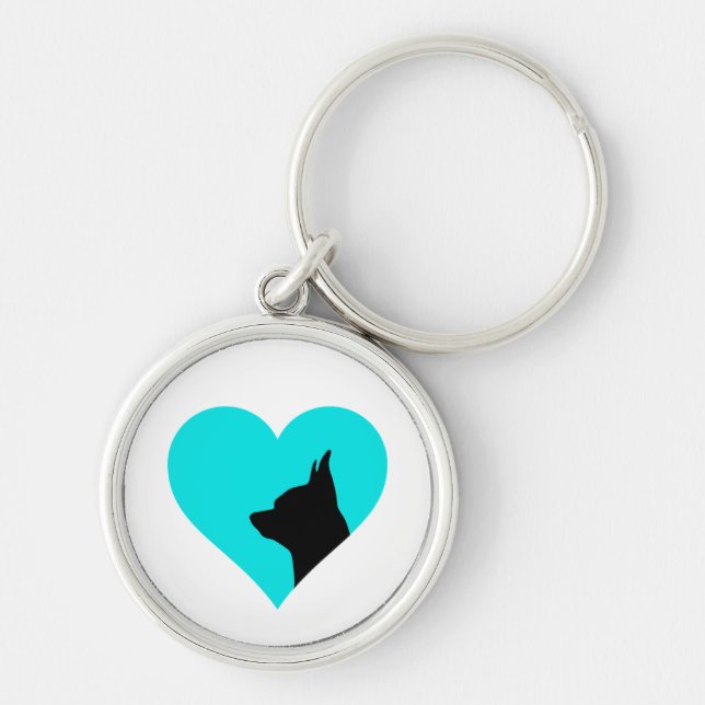 Chihuahua     key ring (Front)