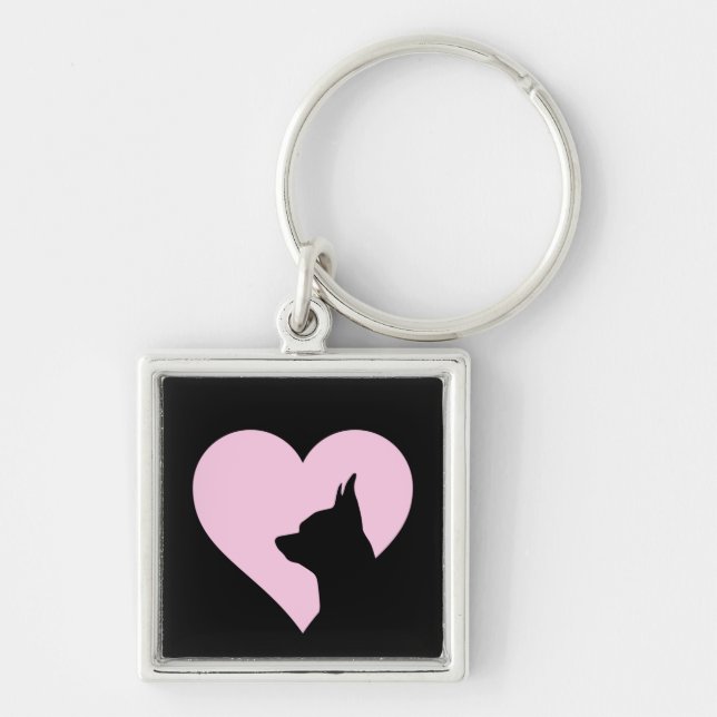 Chihuahua     key ring (Front)