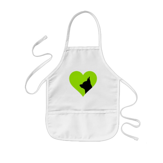 Chihuahua   kids apron (Front)