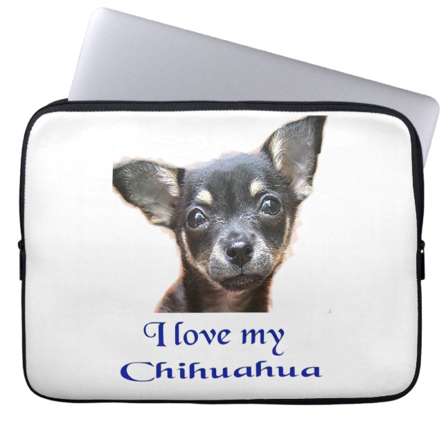 Chihuahua Laptop Sleeve (Front)