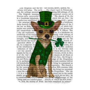Chihuahua Leprechaun Magnet