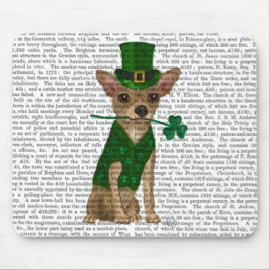 Chihuahua Leprechaun Mouse Mat