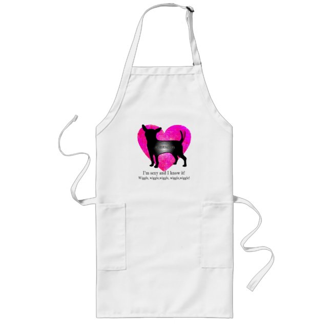 Chihuahua Long Apron (Front)