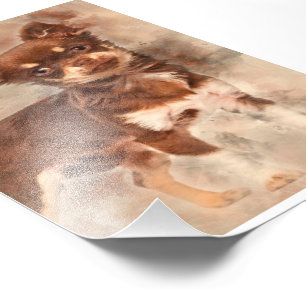 Chihuahua looking at camer_Dog Lover Photo Print