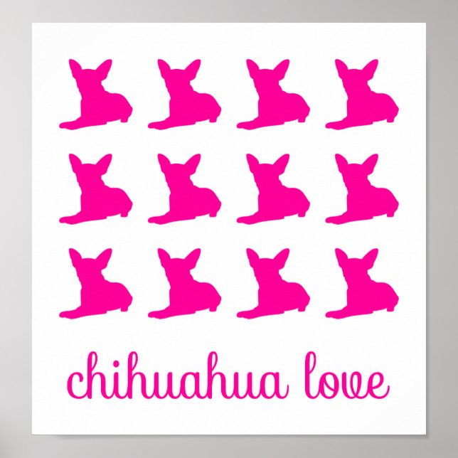 Chihuahua Love Poster (Front)
