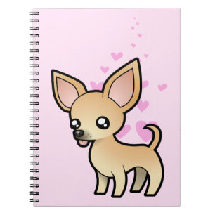 Chihuahua Love (smooth coat) Notebook