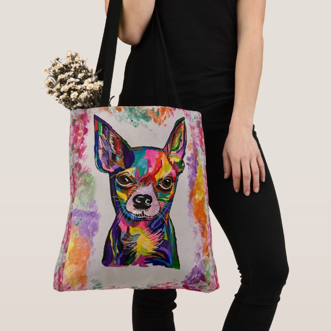 Chihuahua Love Tote Bag  (Close Up)