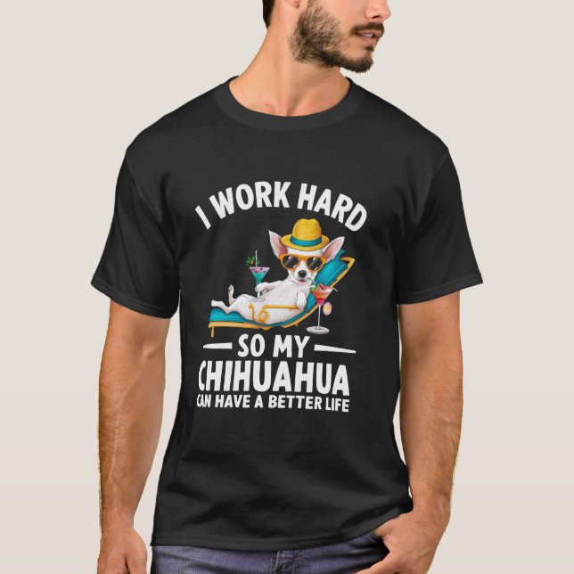 Chihuahua lover, chihuahua girl T-Shirt (Front)