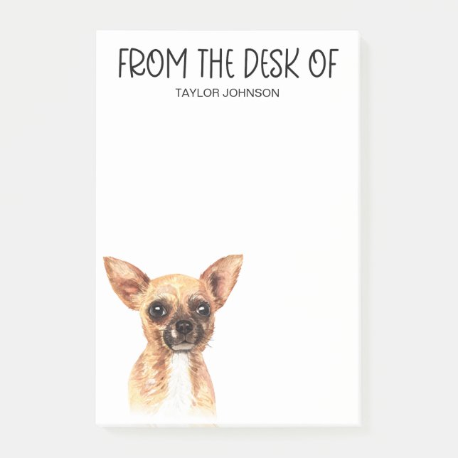 Chihuahua Lover Post-it Notes (Front)