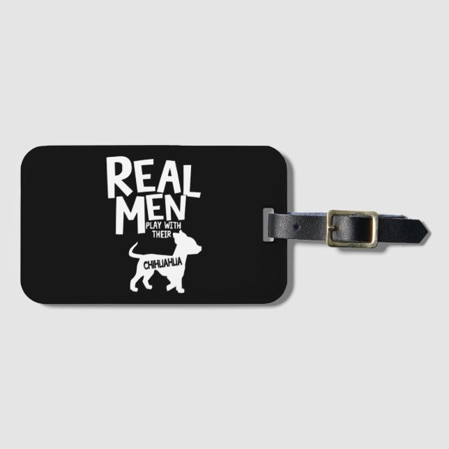 Chihuahua Luggage Tag (Front Horizontal)