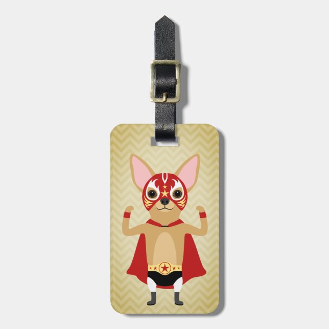 Chihuahua Luggage Tags (Front Vertical)