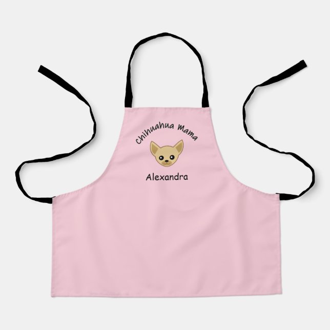 Chihuahua mama apron (Front)