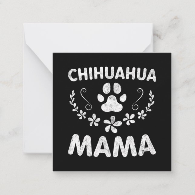 Chihuahua Mama Card (Front)