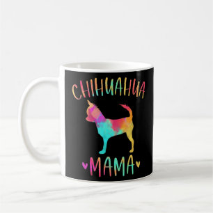 Chihuahua Mama Colourful Chi-Chi Dog Mum Coffee Mug