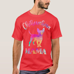 Chihuahua MamaWomen, Mothers Day Dog Mum T-Shirt