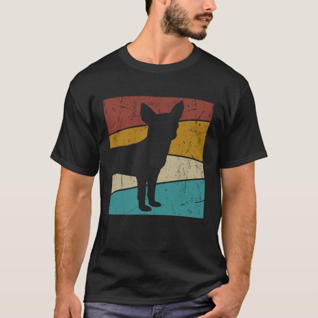 Chihuahua   Men Women Chihuahua Dog Vintage T-Shirt (Front)