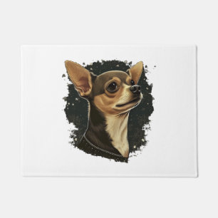 Chihuahua Merry Christmas X-Mas Tree Cute Doormat