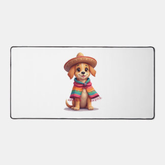 Chihuahua  Mexico  Cinco de Mayo  Funny Dog  (1) Desk Mat