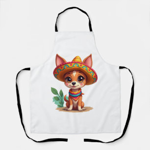 Chihuahua  Mexico  Cinco de Mayo  Funny Dog   (3) Apron