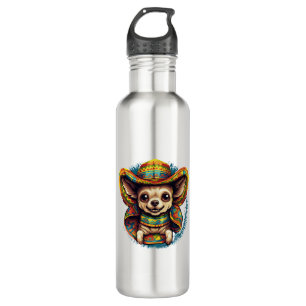 Chihuahua  Mexico  Cinco de Mayo  Funny Dog        710 Ml Water Bottle