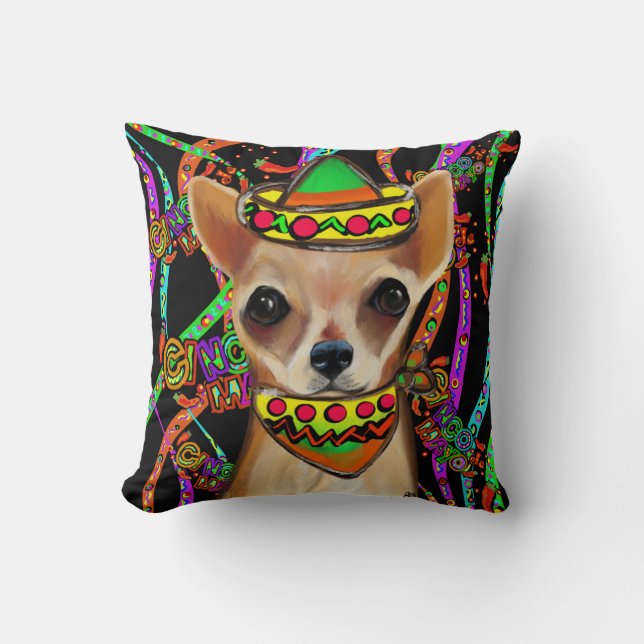 Chihuahua  Mexico  Cushion (Front)