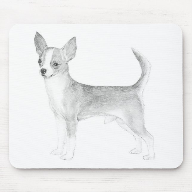 Chihuahua Mouse Mat (Front)