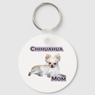Chihuahua Mum 4 - Keychain