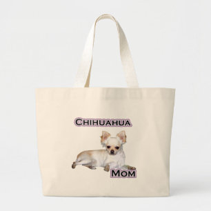 Chihuahua Mum 4 Large Tote Bag