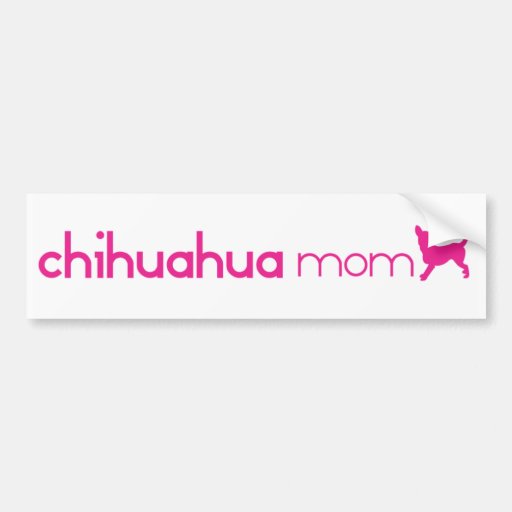 Image of Chihuahua Mum Bumper Sticker