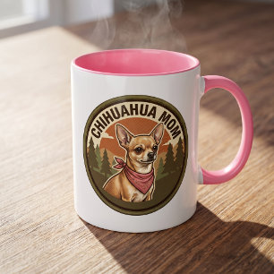 Chihuahua Mum Coffee Mug Chi Dog Mum Gift