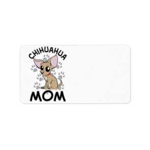 Chihuahua Mum Label