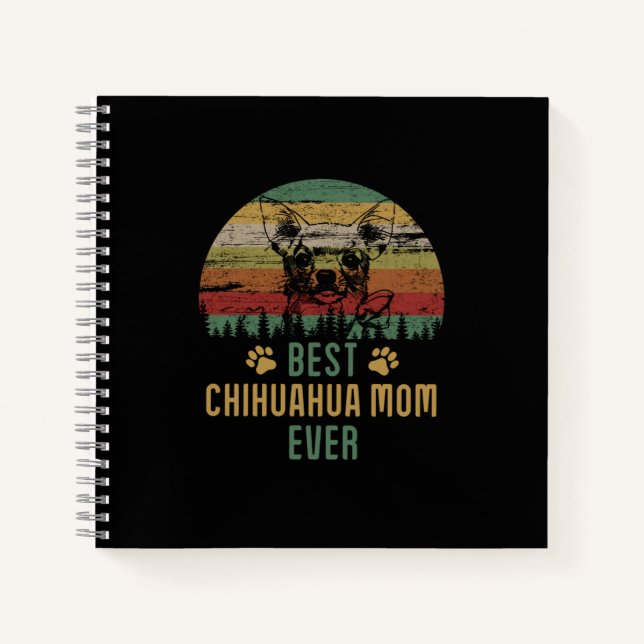 Chihuahua mum notebook (Front)